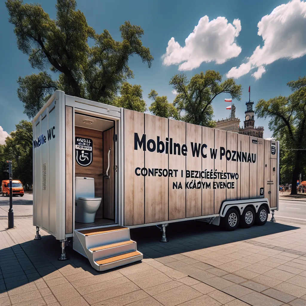 Mobilne WC w Poznaniu – komfort i bezpieczeństwo na każdym evencie